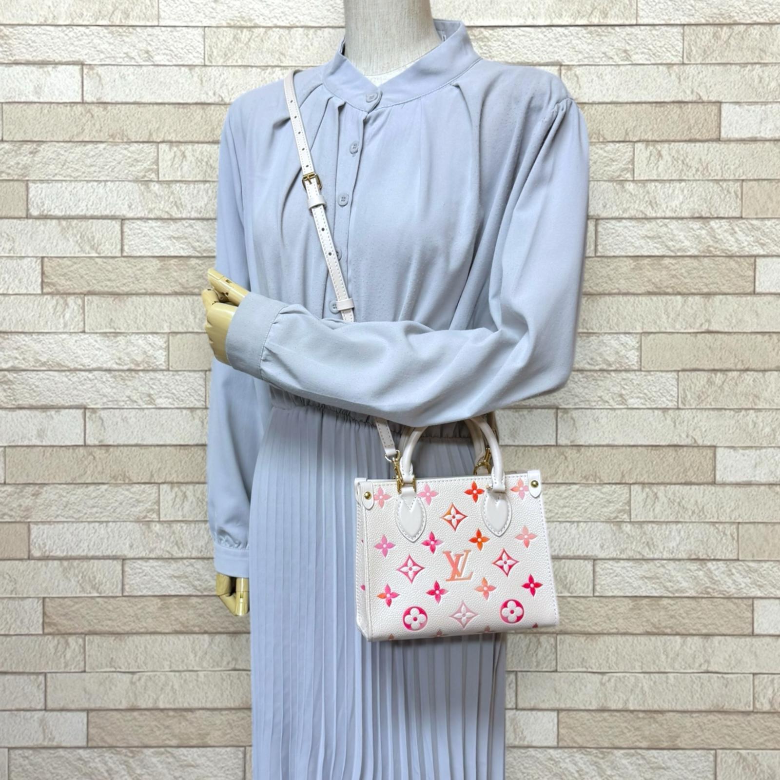 LOUIS VUITTON Shoulder Bag M47115 Monogram Ann Platt On the Go BB