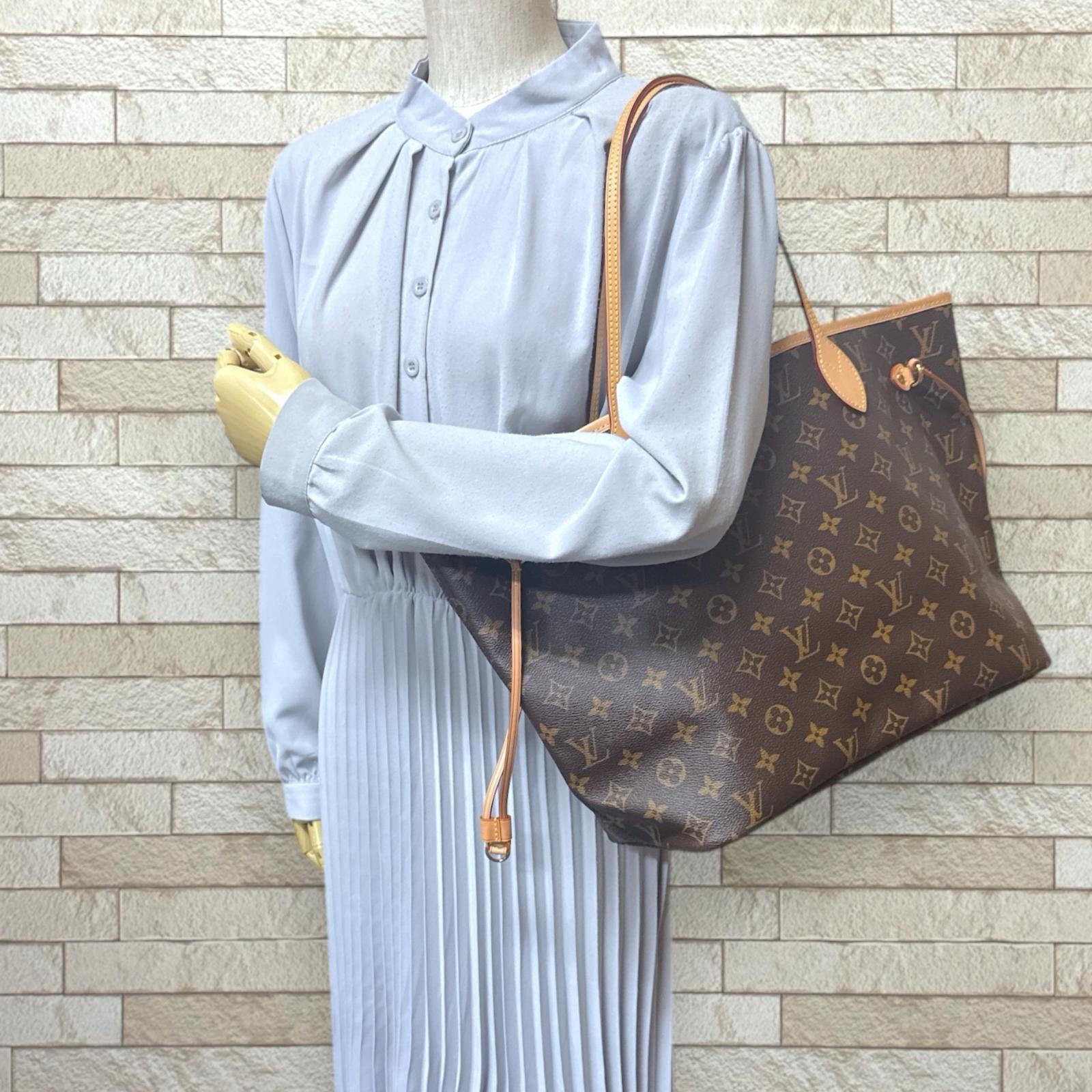 LOUIS VUITTON Tote Bag M40156 Monogram canvas Tote Bag Neverfull