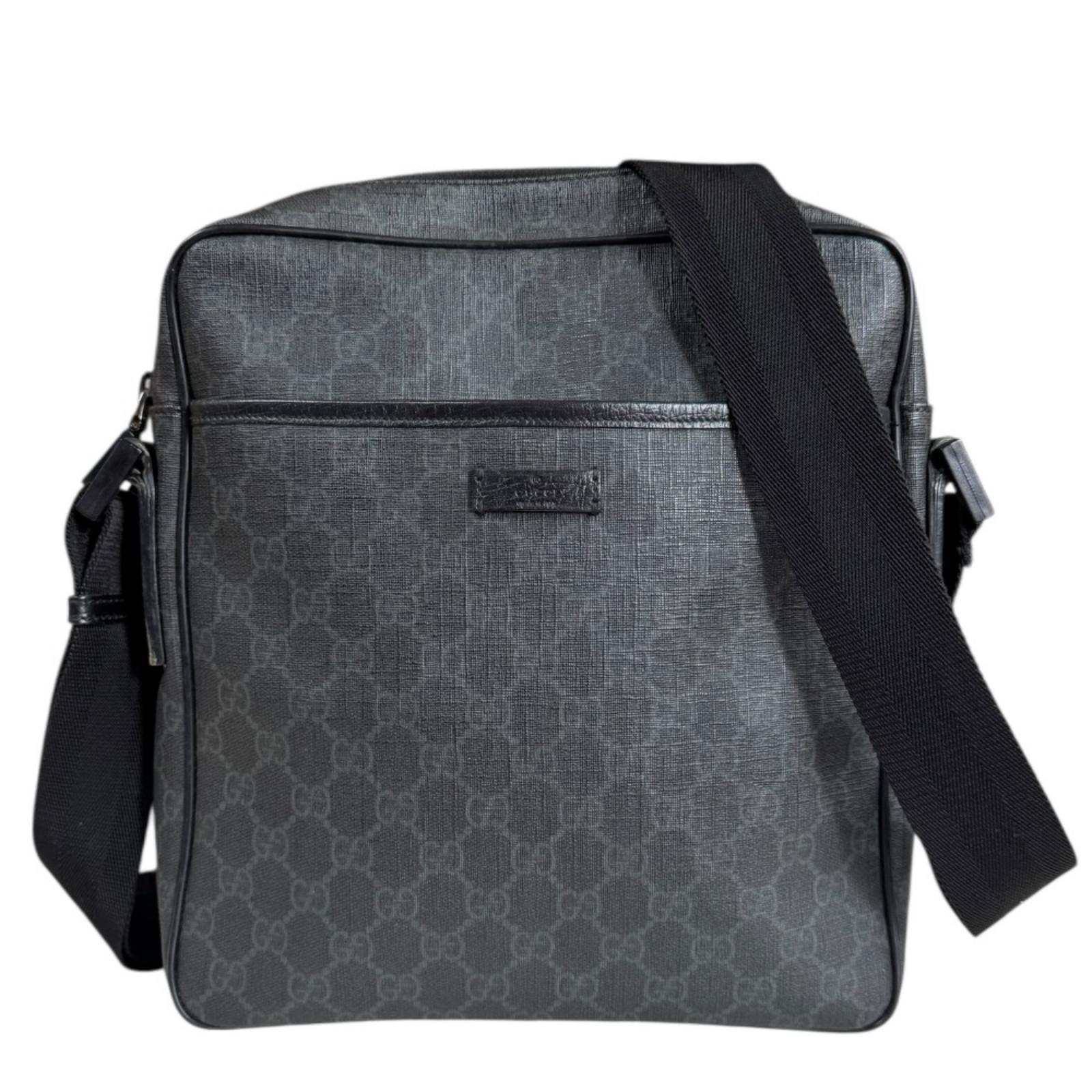 GUCCI Shoulder Bag Cross Body 162907 GG Supreme Canvas used | eBay