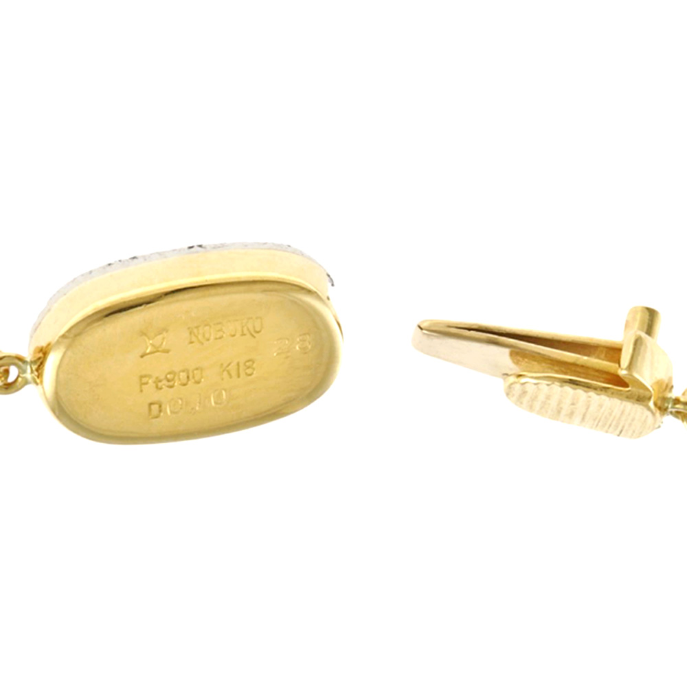Necklace K18 yellowgold Pt900Platinum(Japanese original by