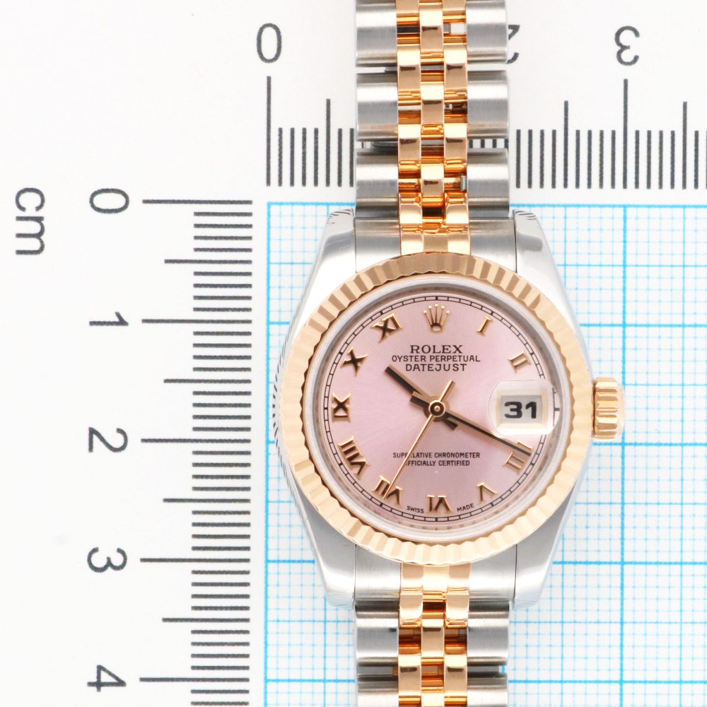 ROLEX Datejust Watches 179171 Stainless Steel K18 Pink Gold Z