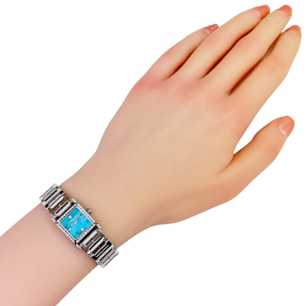 Tiffany & Co. 定価48,000 セール　SALE 早い者勝ち！ TIFFANY&Co. 1837 Makers Watches 1387 Stainless Steel Turquoise
