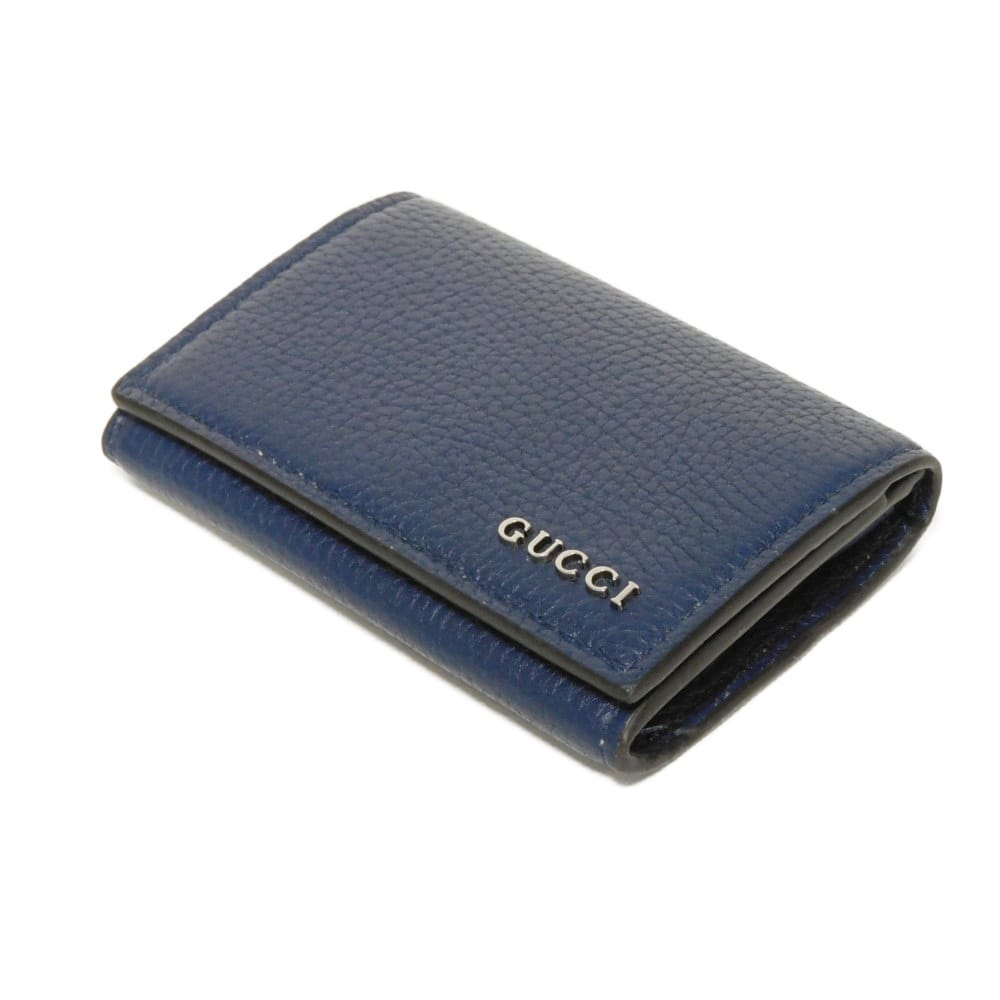 GUCCI Logo flap card holder 771152 AABXM 4236 Card Case Current