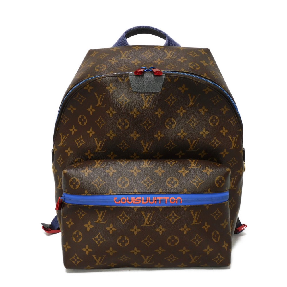 LOUIS VUITTON Apollo M43849 Backpack Backpack LV Logo Flower