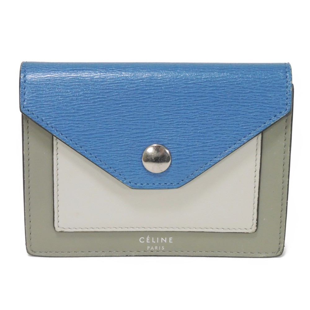 CELINE Tri-folded card holder 103443ARW.05WB Card Case