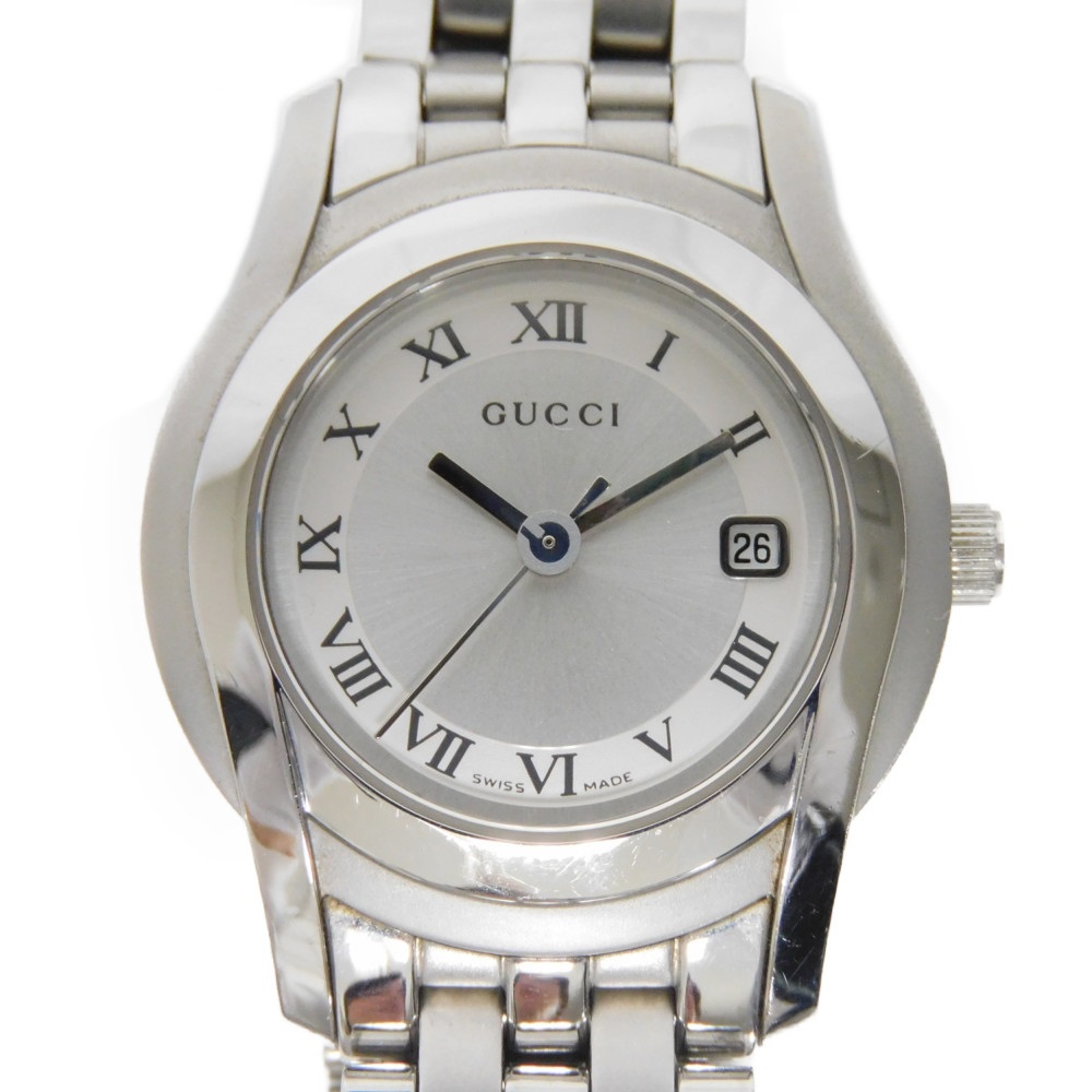 ☆GUCCI☆G-Class 5500 Collection レディースウォッチ♪ GUCCI G class 5500L Watches Silver dial Quartz Women from