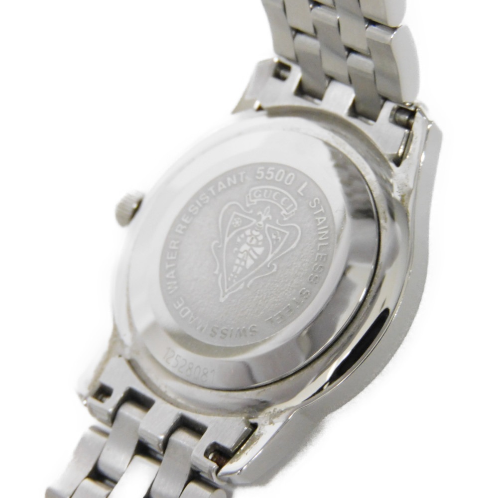GUCCI G class 5500L Watches Silver dial Quartz Women from