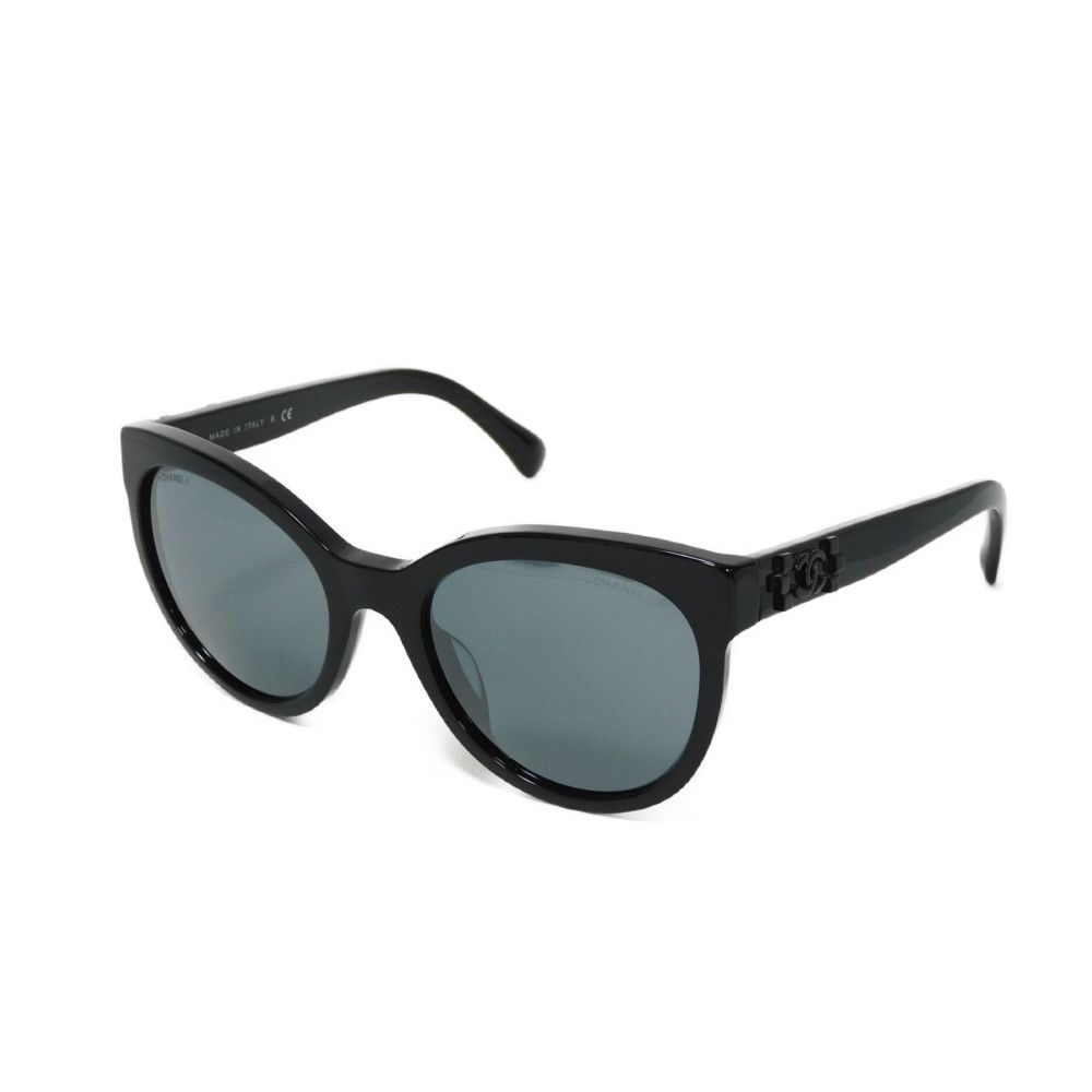 小物 CHANEL sunglasses coco y2k BLACK case CHANEL Sunglasses Black Plastic Coco Mark Lens 6 x 5.1 cm w
