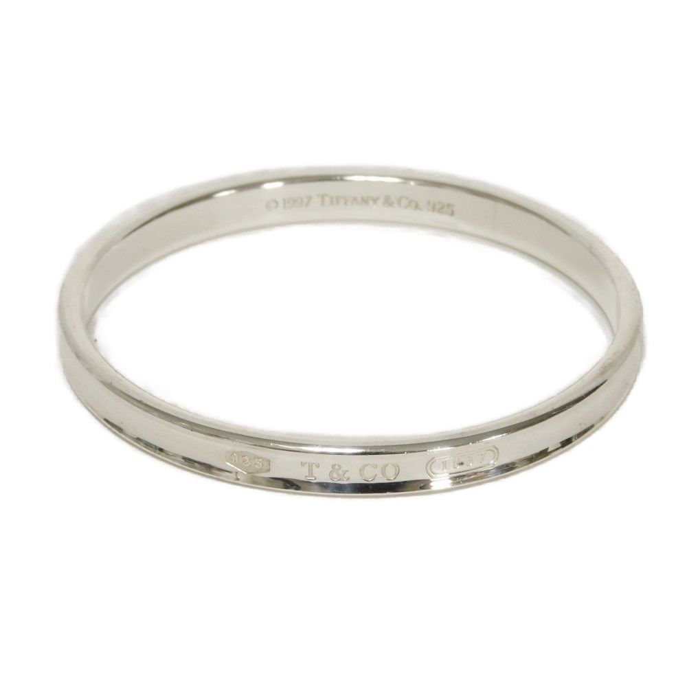 TIFFANY&Co. 1837 Narrow Bangle bracelet T&CO 925 Silver 1997