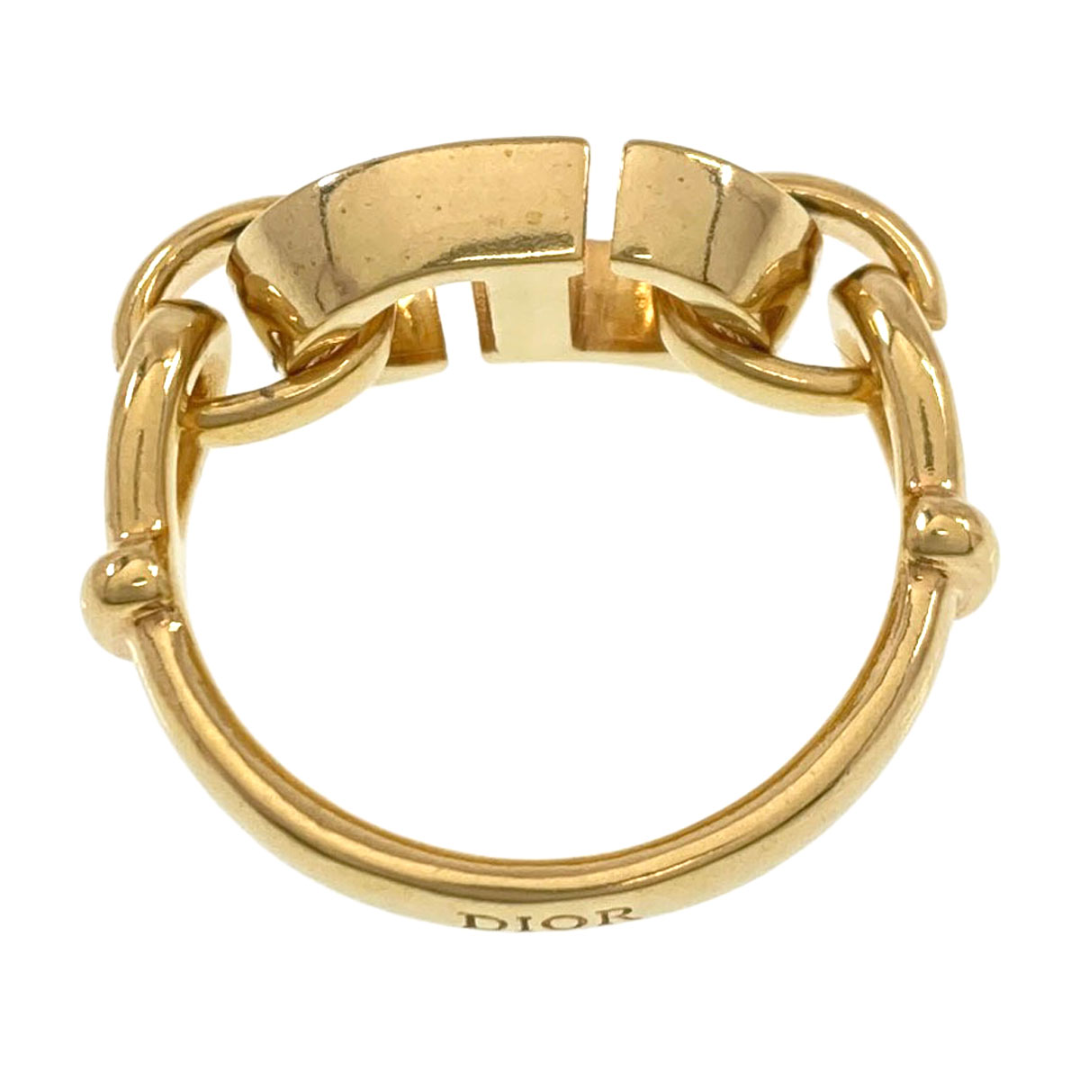 CHRISTIAN DIOR 30 Montaigne CD logo Ring Metal Ladies [Used] | eBay