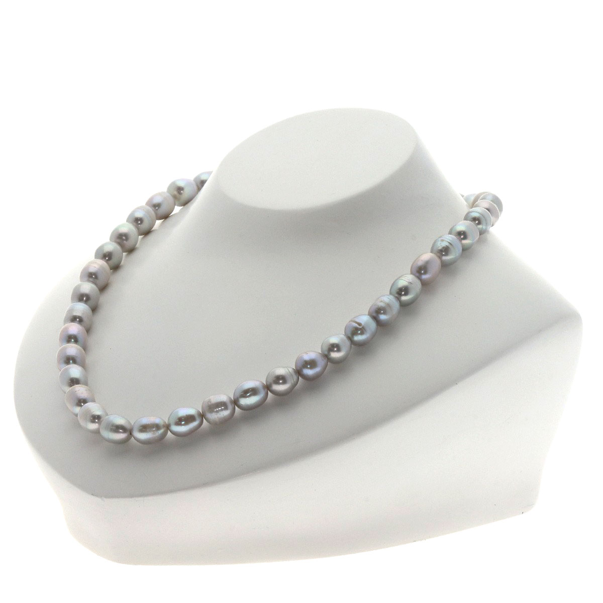 Gray pearl Pearl Necklace Metal 44.2g | eBay