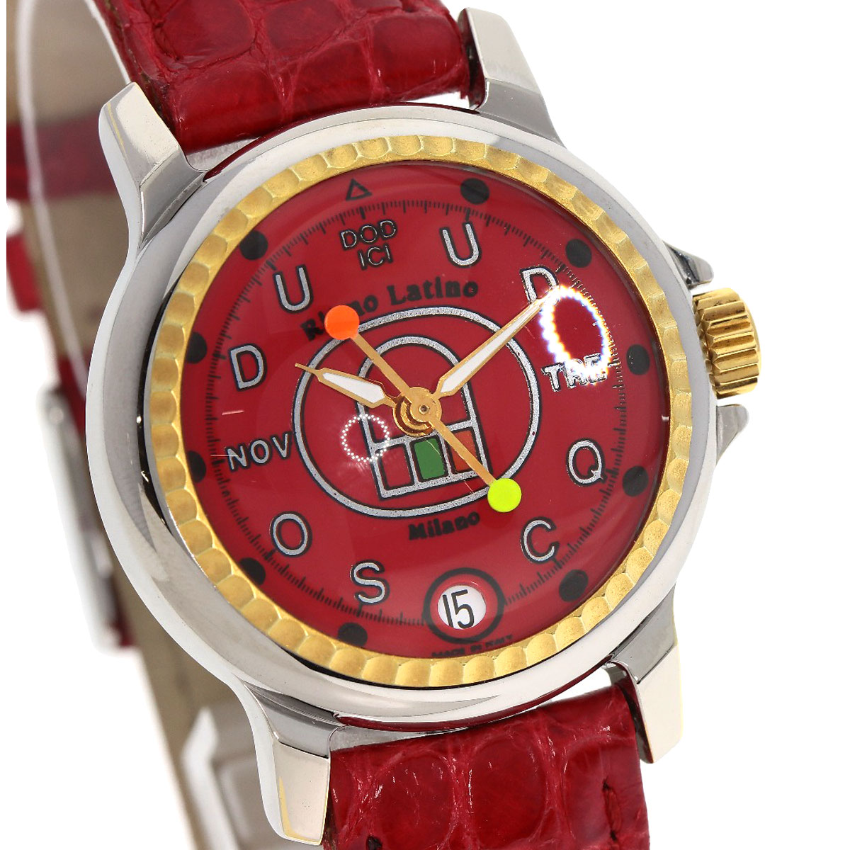 Ritmo Latino fino Watches 1789/3001 Gold Plated/Leather