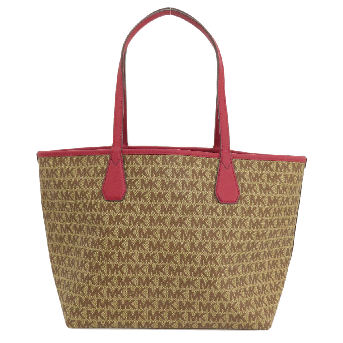 【送料&関税込】CourrA¨ges Maxy Holy Ac Logo Plaque Tote Bag Michael Kors Tote Bag Logo Reversible PVC | eBay