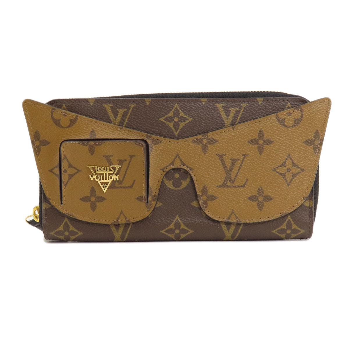 ルイヴィトン LOUIS VUITTON LOUIS VUITTON M68796 Zippy Wallet Monogram Reverse Shady