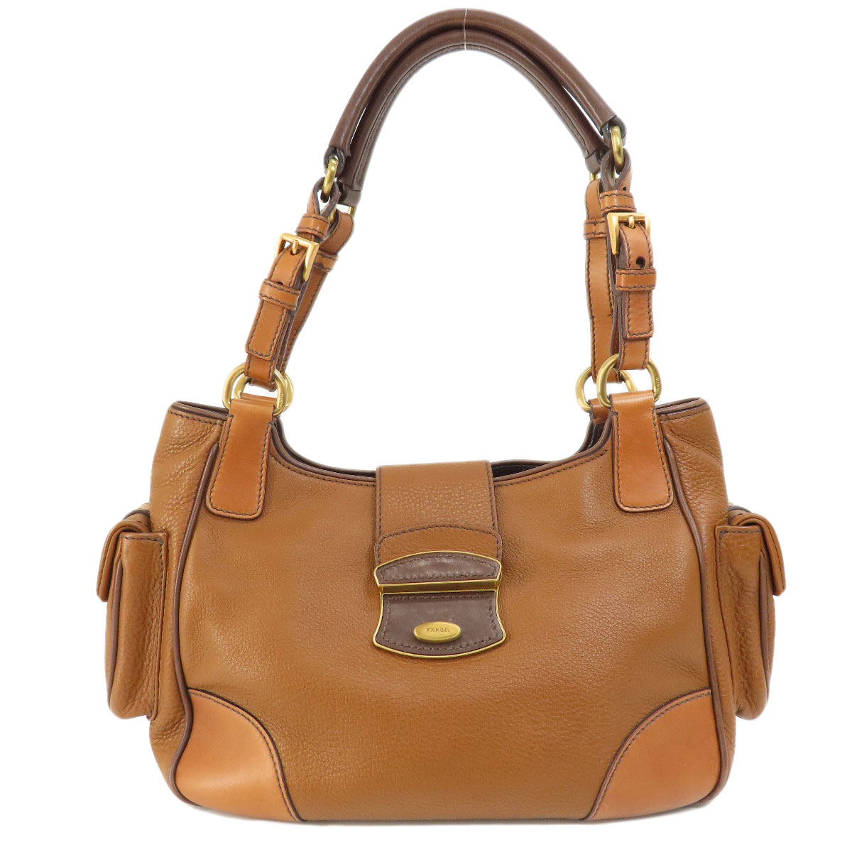PRADA BR2672 Handbag VIT DAINO ROCKE Leather | eBay