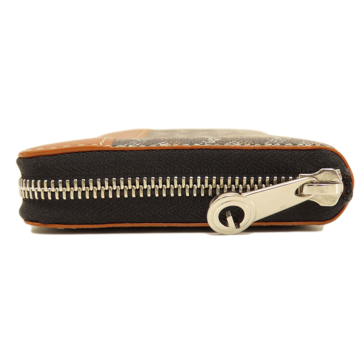 GOYARD Long wallet (with coin pocket) Zip GM herringbone