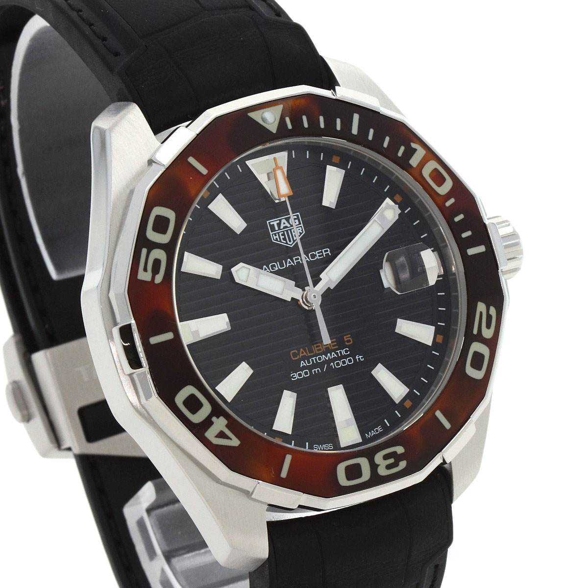 TAG HEUER Aqua Racer Caliber 5 Watches WAY201N Stainless Steel