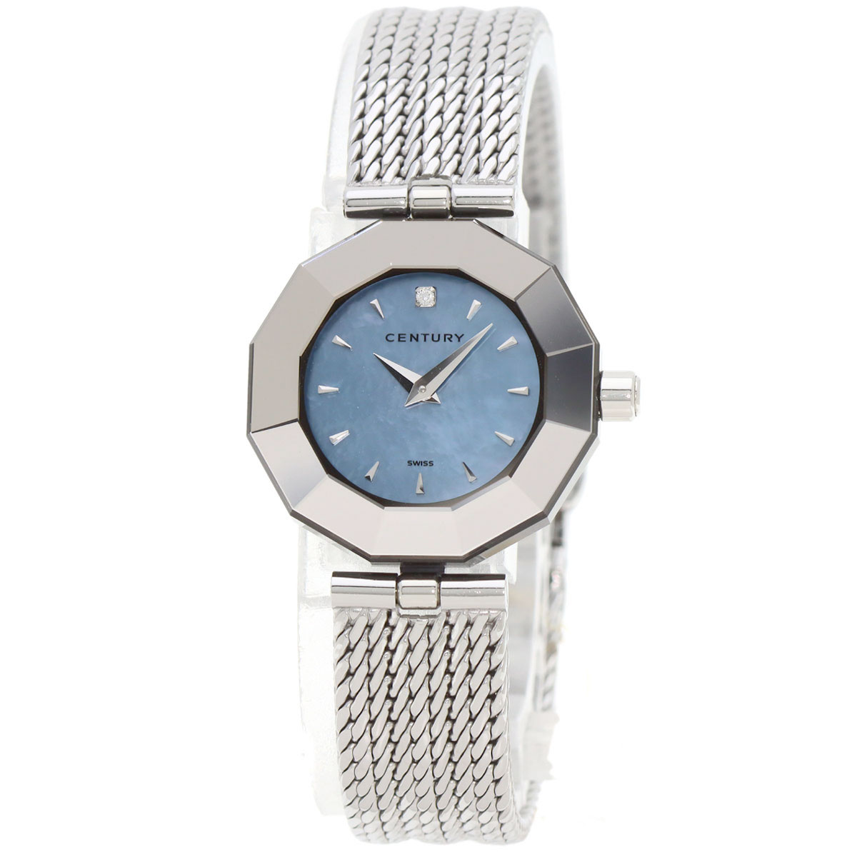 CENTURY Time Gem 1P Diamond Watches Stainless Steel  display picture 1