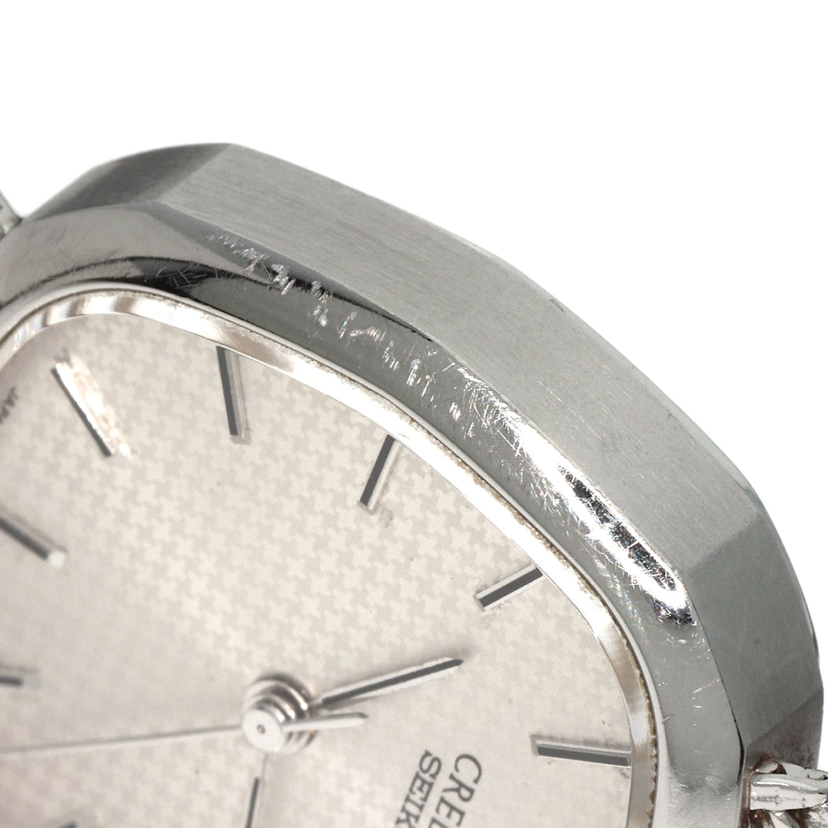 SEIKO CREDOR square face Watches 1421-5020 Stainless Steel SEIKO CREDOR square face Watches 1421-5020 Stainless Steel