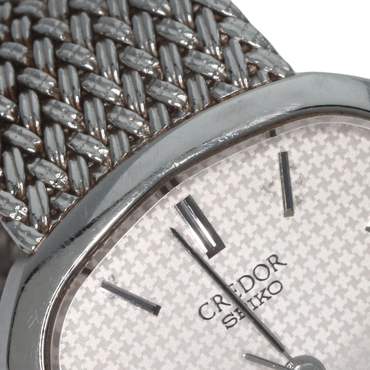 SEIKO CREDOR square face Watches 1421-5020 Stainless Steel SEIKO CREDOR square face Watches 1421-5020 Stainless Steel