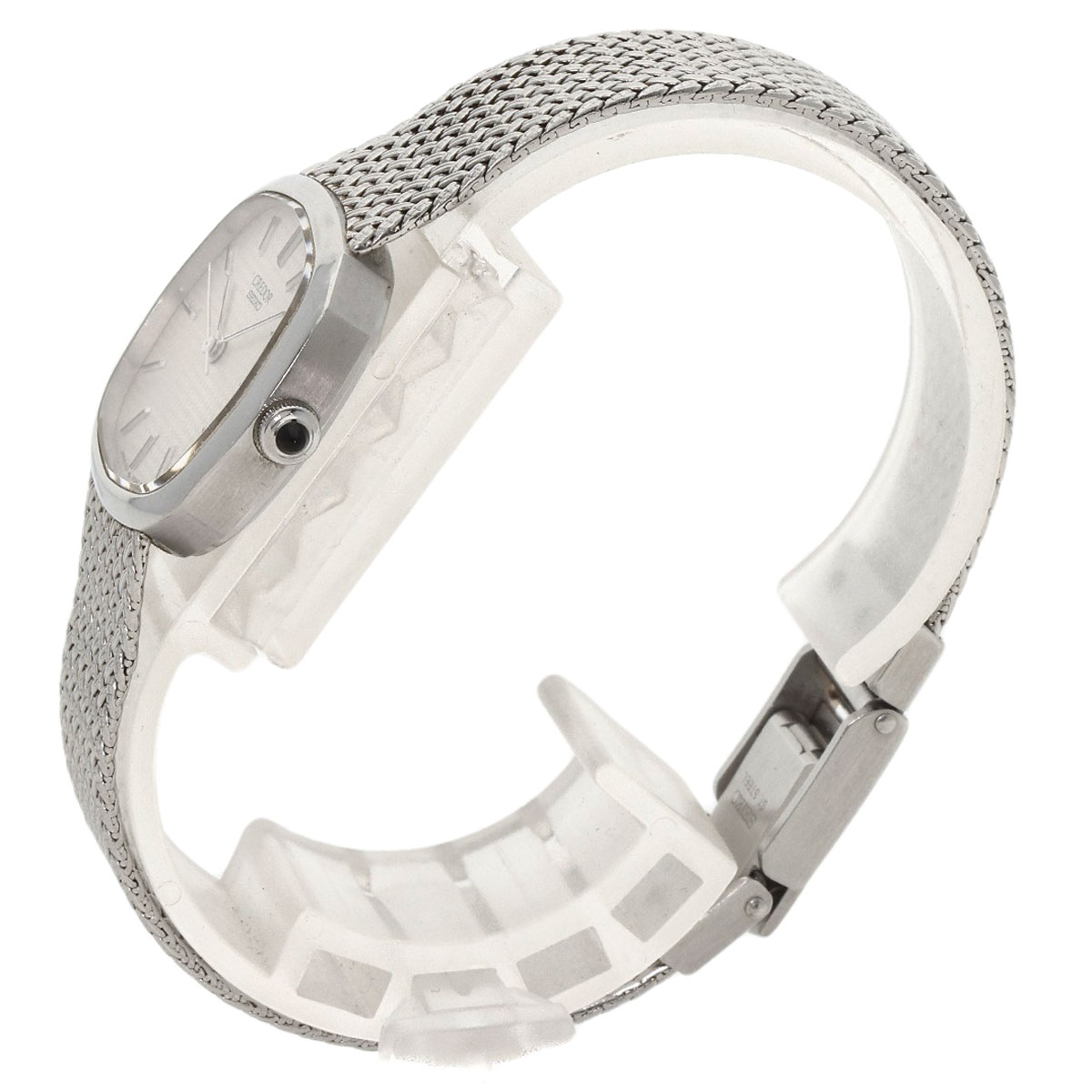 SEIKO CREDOR square face Watches 1421-5020 Stainless Steel