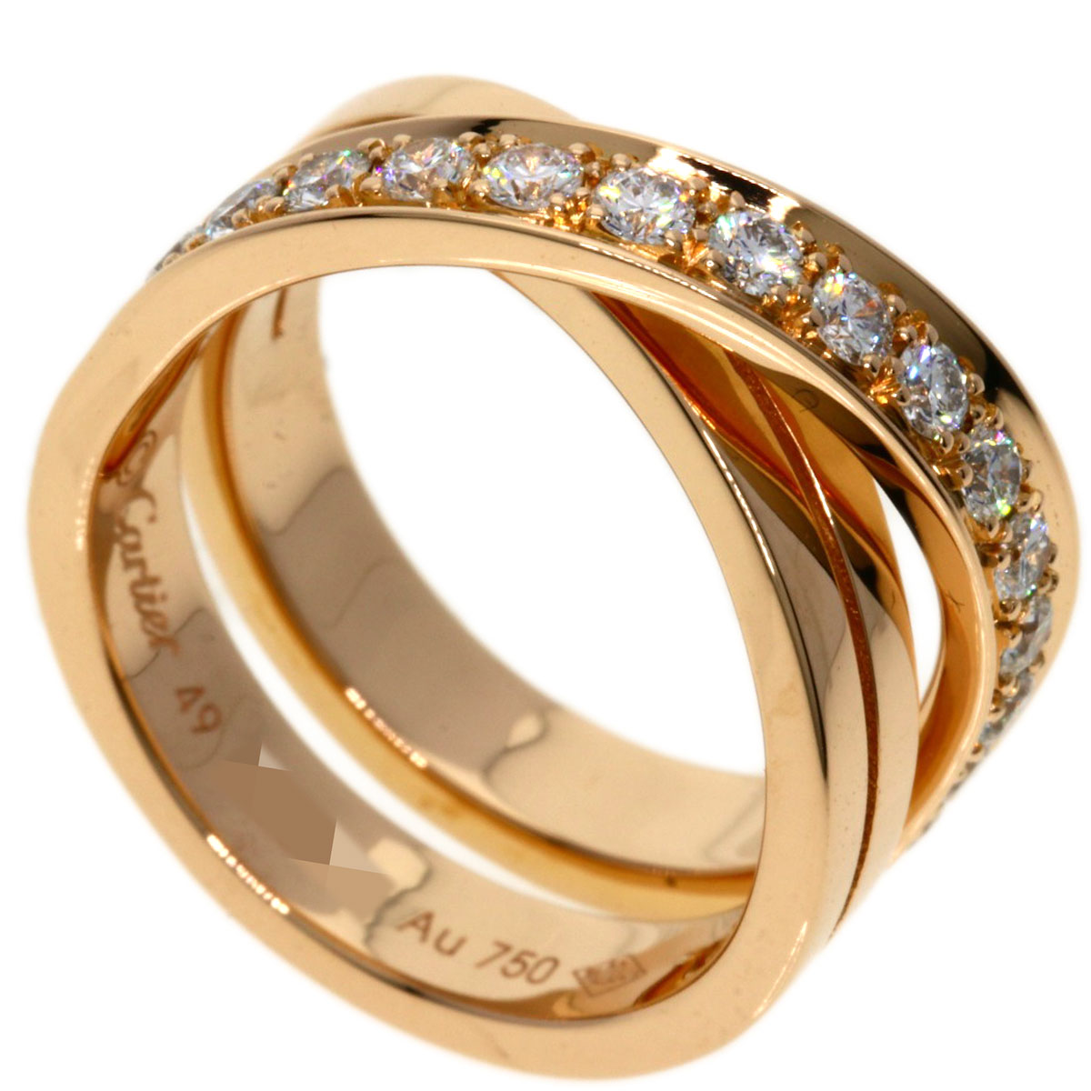 Cartier 750ピンクゴールド リング サイズ45 DS 6193 Cartier 750ピンクゴールド リング サイズ45 DS 6193 - メルカリ