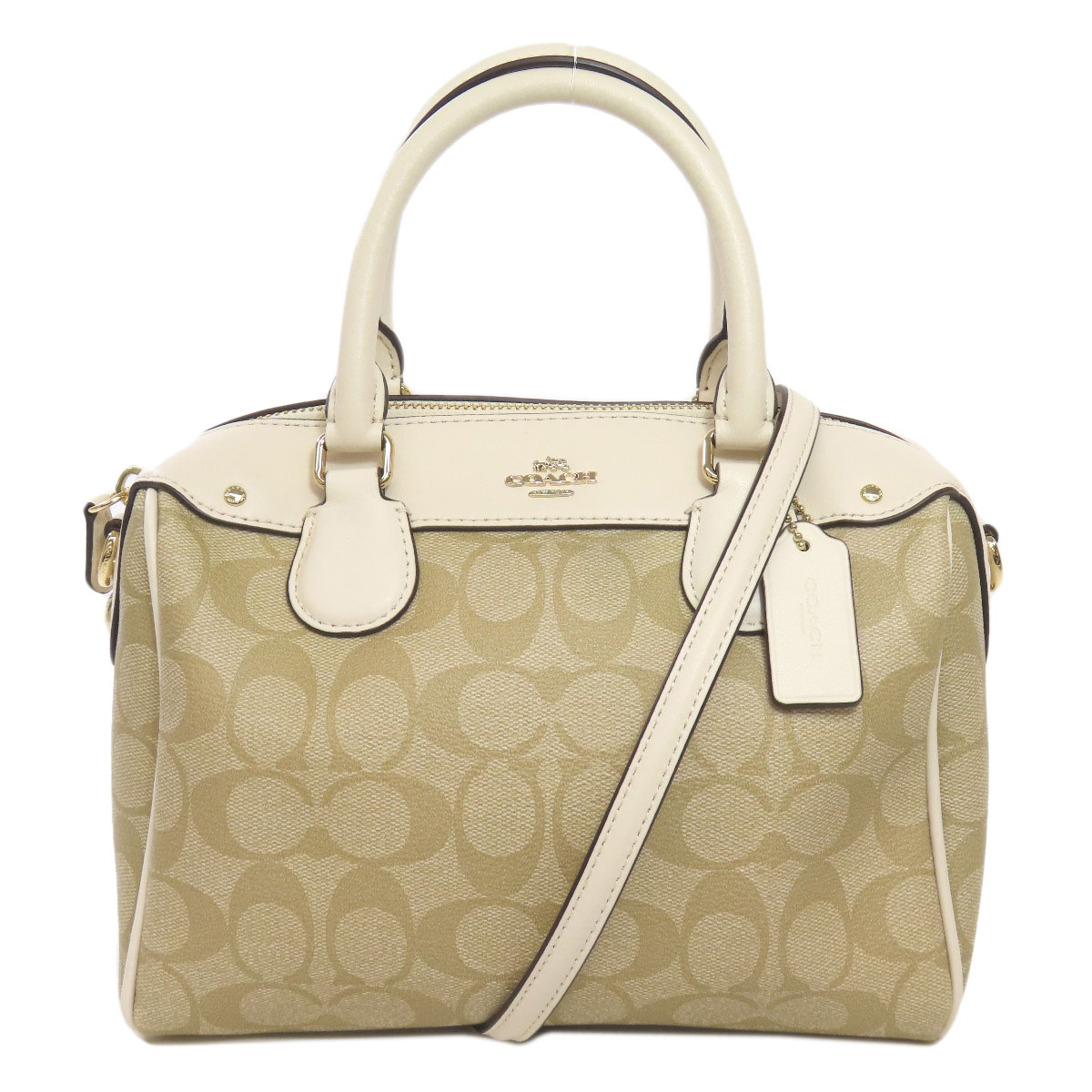 COACH Handbag Signature 2WAY PVC | eBay