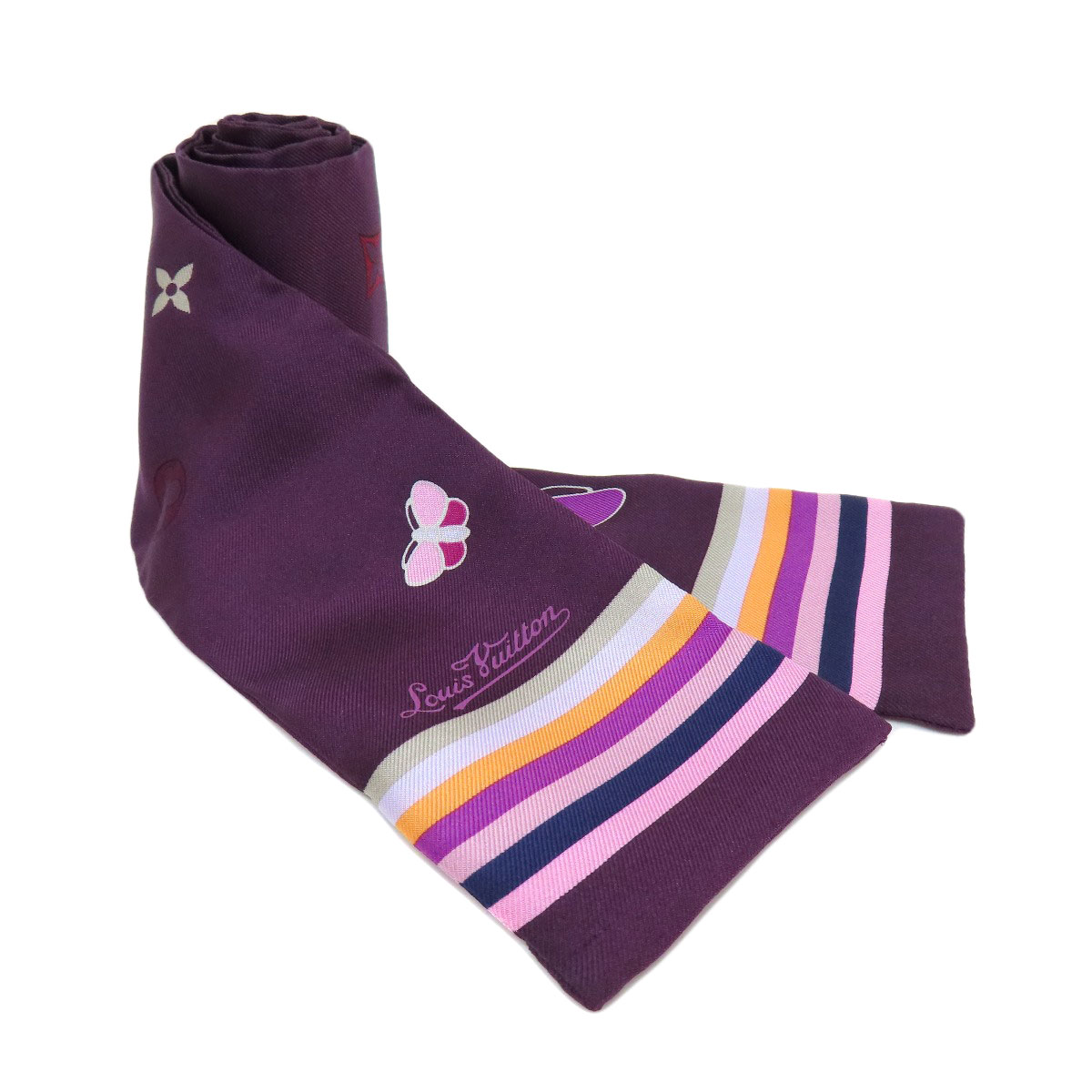Louis Viotton バンドー Women's Silk Scarves, Squares, Bandeaus in Luxe Prints