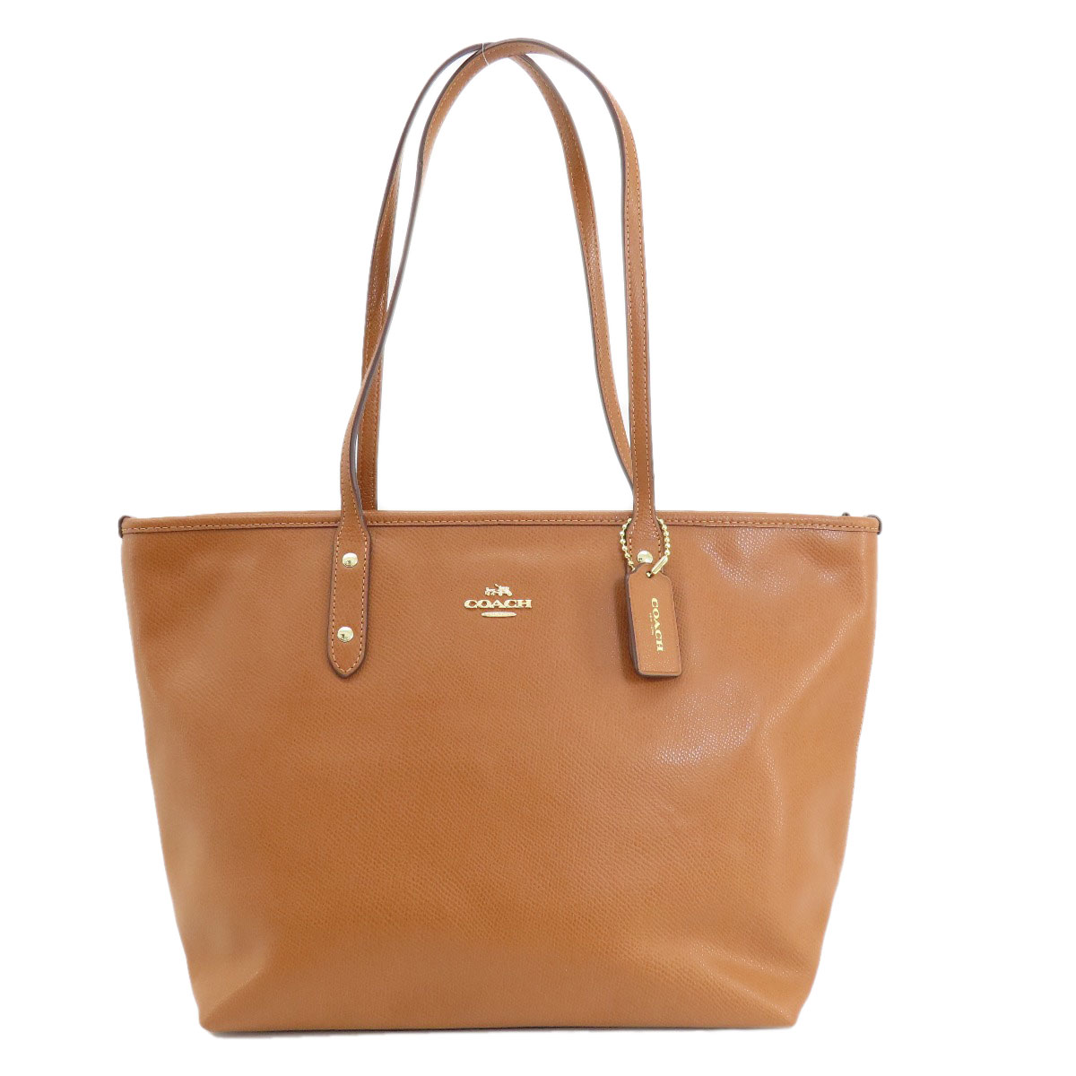 【COACH】美品レザートートバッグ・ハンドバッグ　ネイビー　F36875 COACH F36875 Tote Bag logo PVC | eBay
