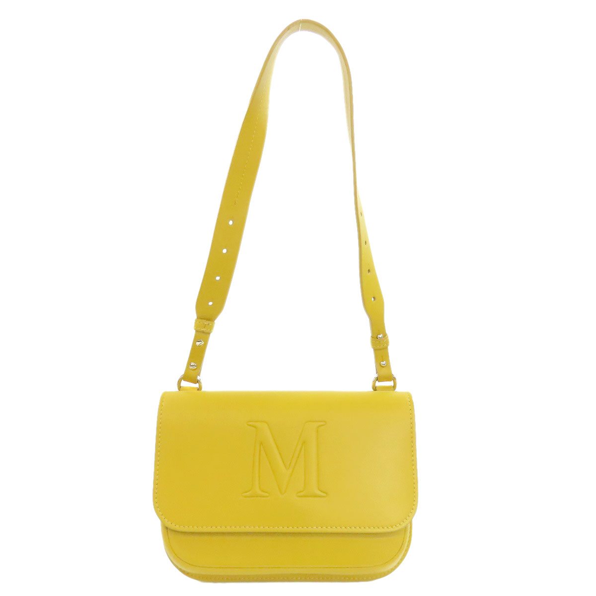 MAX MARA Shoulder Bag logo Leather | eBay