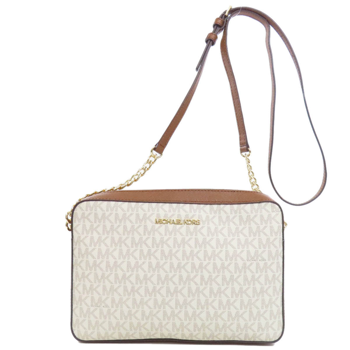 Michael Kors Shoulder Bag MK signature PVC | eBay