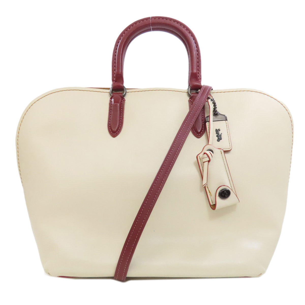 【史上最も激安】 COACH 59132 Handbag Dakota Satchel 2WAY Leather | eBay バッグ