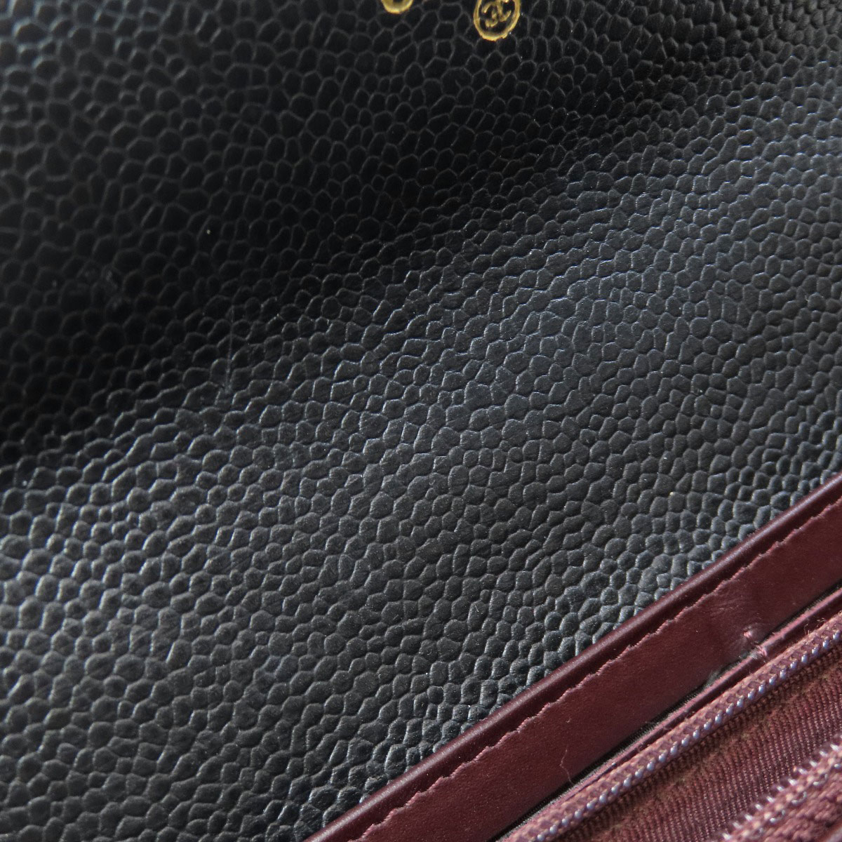 CHANEL Long wallet (with coin pocket) Matelasse COCO Mark