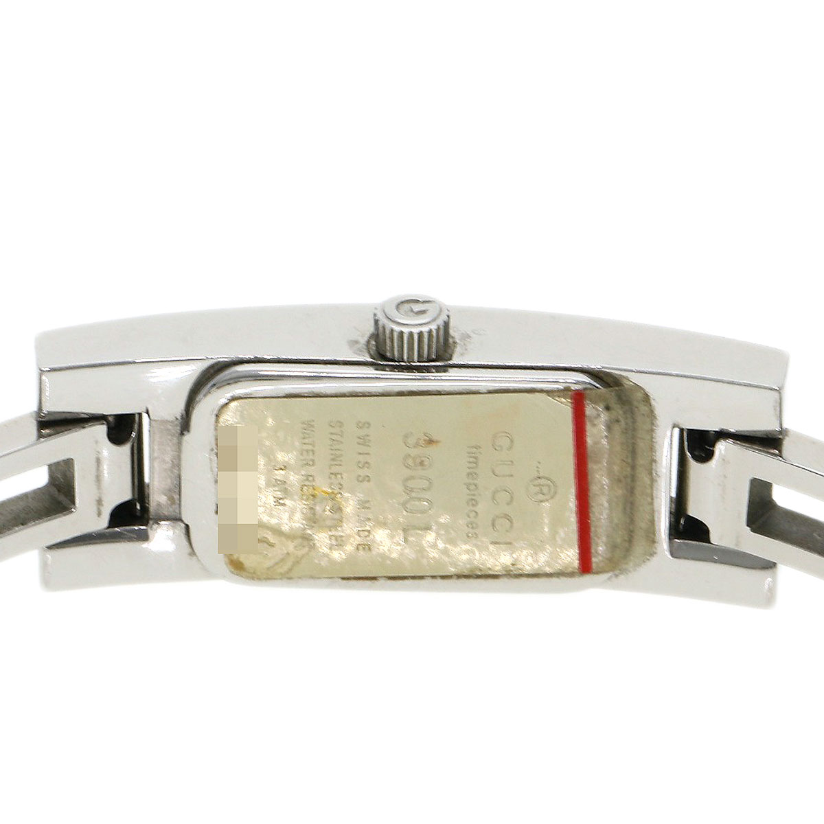GUCCI Square face Watches 3900L Stainless Steel/Stainless 