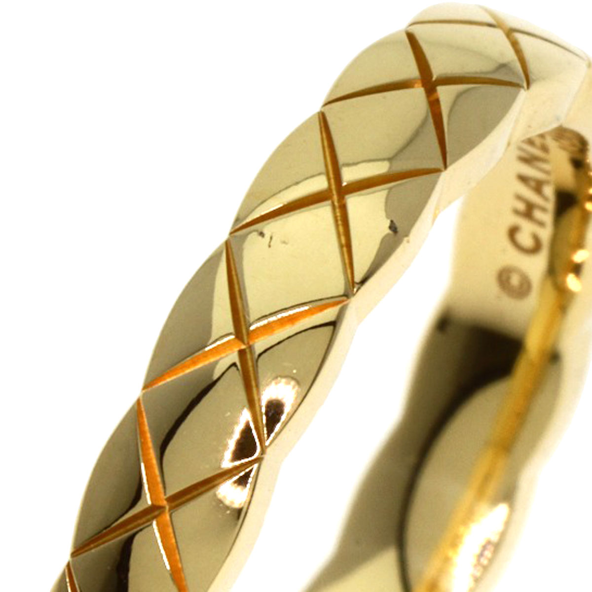 CHANEL Ring Coco Crush #49 K18 Yellow Gold | eBay