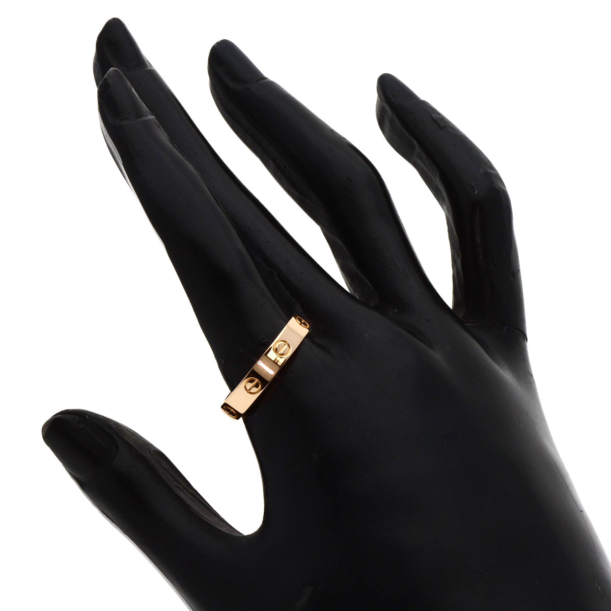 CARTIER Ring Mini love ring #59 K18 Pink Gold | eBay