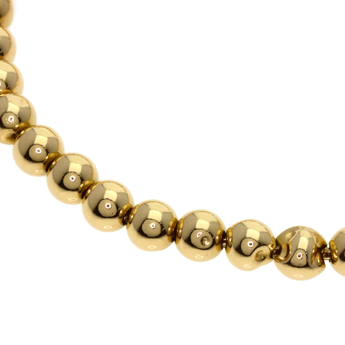 アクセサリー Tiffany &Co Ball chain Bracelet TIFFANY&Co. Ball chain Bracelet K18 Yellow Gold Ladies [Used