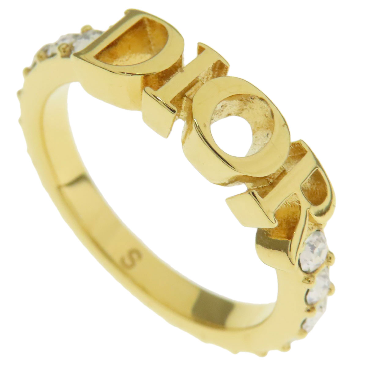 Christian Dior　Gourmette Ring　Au750　9号 Christian Dior Gourmette Ring Au750 9号 Christian Dior