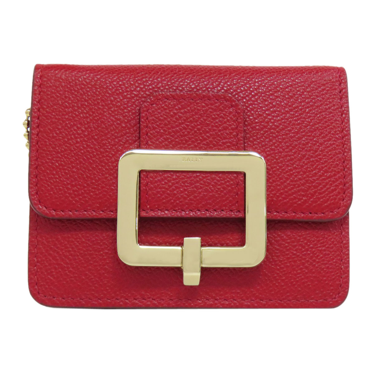 BALLY Card Case logo Leather | eBay