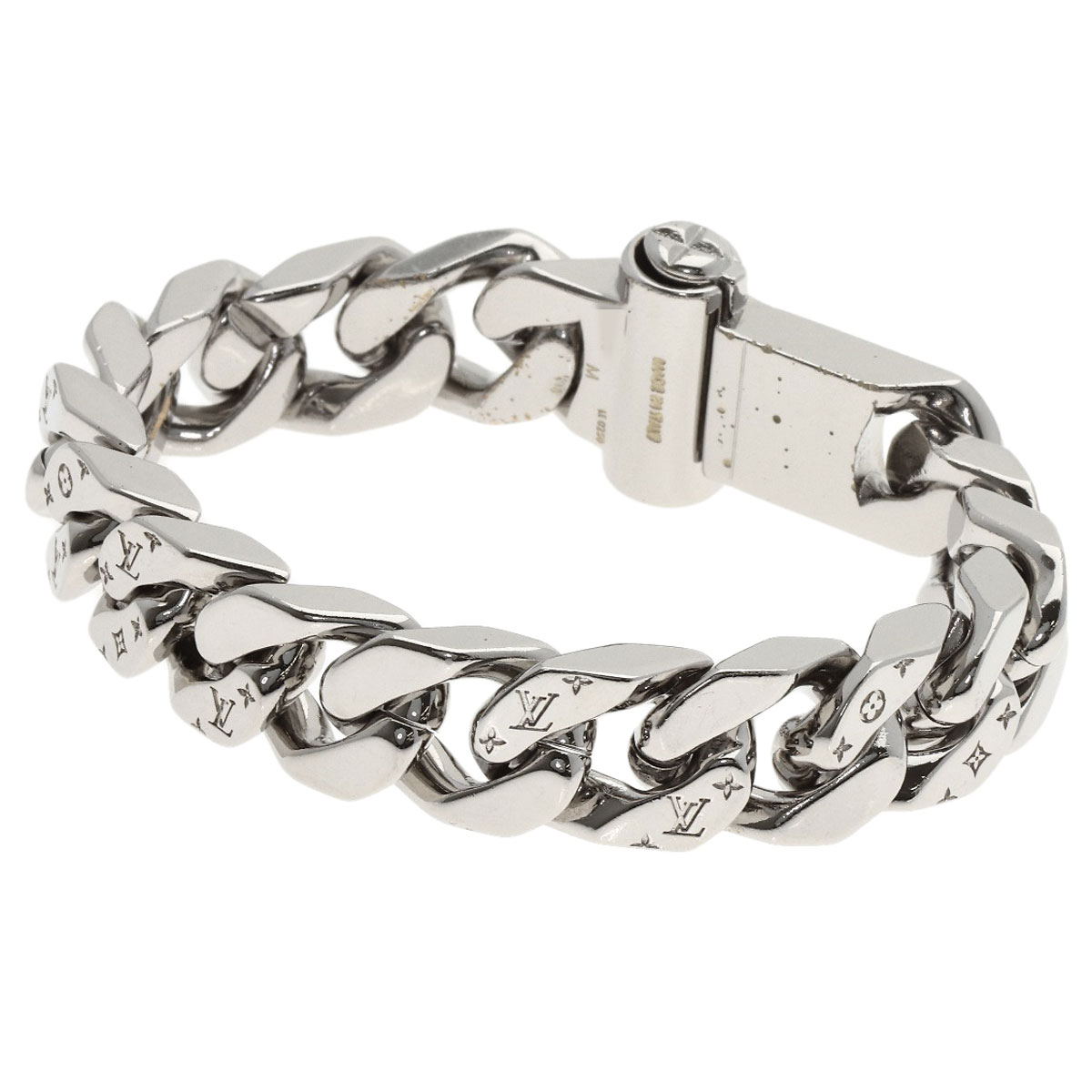 LOUIS VUITTON LV Chain Links M M68273 Bracelet Metal mens [Used