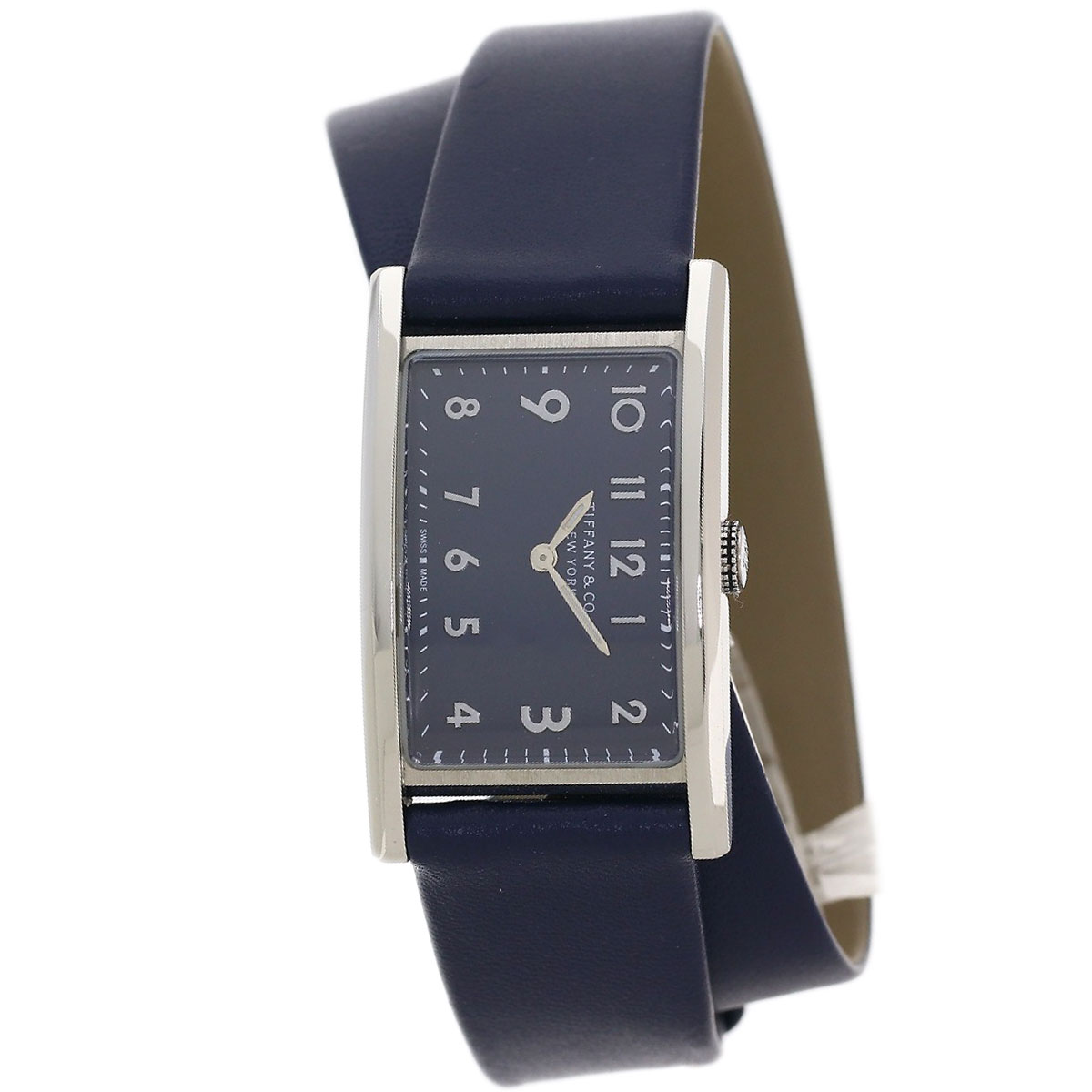 TIFFANY&Co. East West Mini Watches 34677344 Stainless Steel