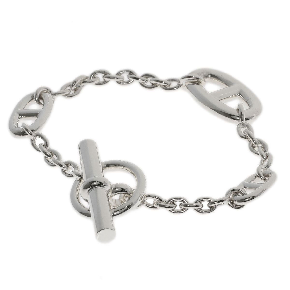 【soramarosan】HERMES ブレスレット HERMES Shane Dunkle Farandole Bracelet Silver Ladies [Used] | eBay