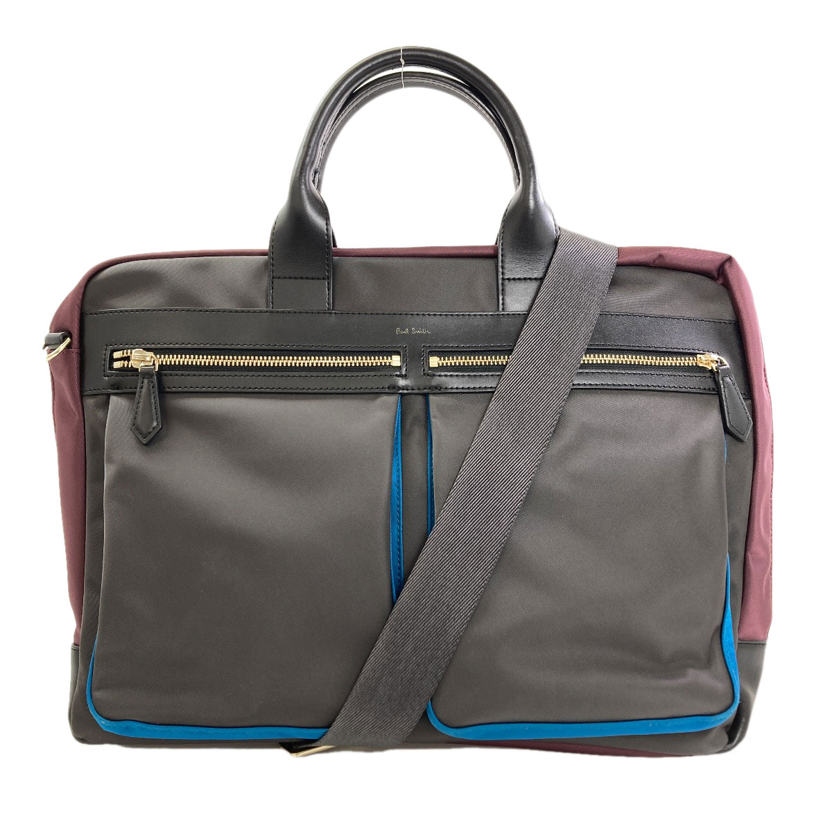 【上質】Paul Smith MIX UP INSERTED LABE L Ｍ Paul Smith Logo 2WAY Business bag Nylon mens [Used] | eBay