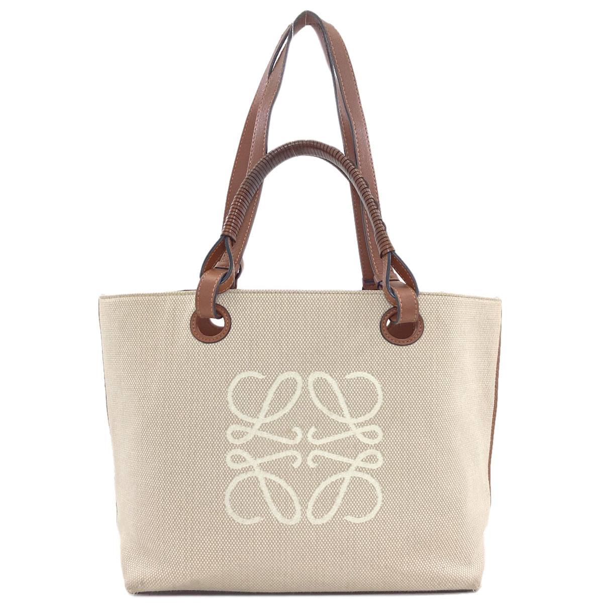 LOEWE Anagram 2WAY Tote Bag Canvas Ladies [Used] | eBay