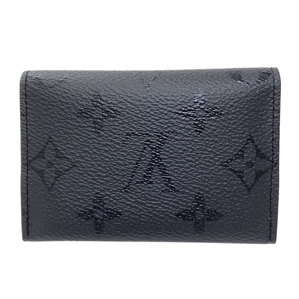 VUITTONケース LOUIS VUITTON M26733 Slim Porte Cartes Card Case Monogram Midnight