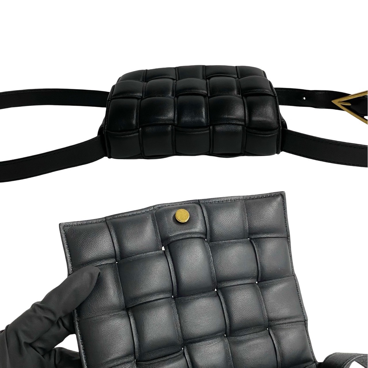 BOTTEGA VENETA Padded Cassette Mini Shoulder Bag leather BOTTEGA VENETA Padded Cassette Mini Shoulder Bag leather