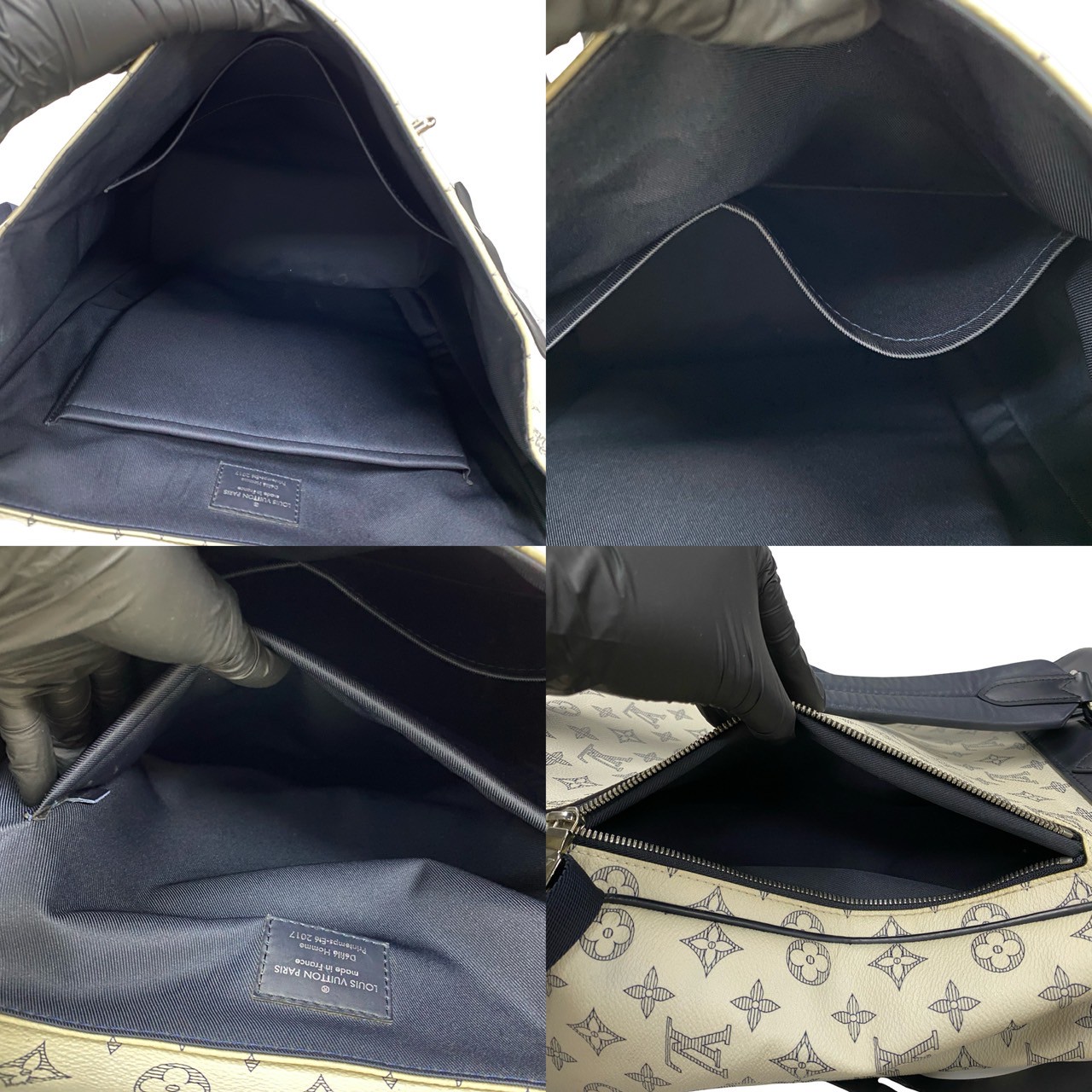 Louis Vuitton Monogram Savanna Steamer Backpack Louis Vuitton Chapman Brothers Navy Monogram Elephant  main image 2