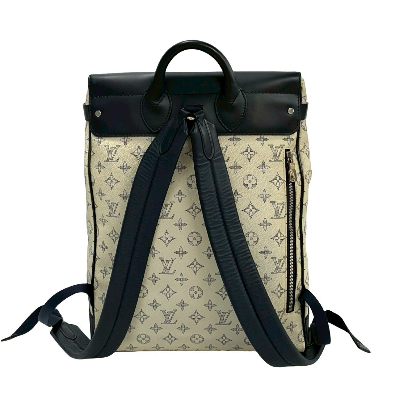 LOUIS VUITTON Steamer Monogram savanna Backpack leather PVC  display picture 2