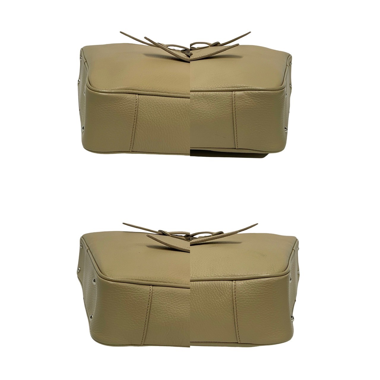 BURBERRY Nova Check Handbag leather beige 83735 | eBay