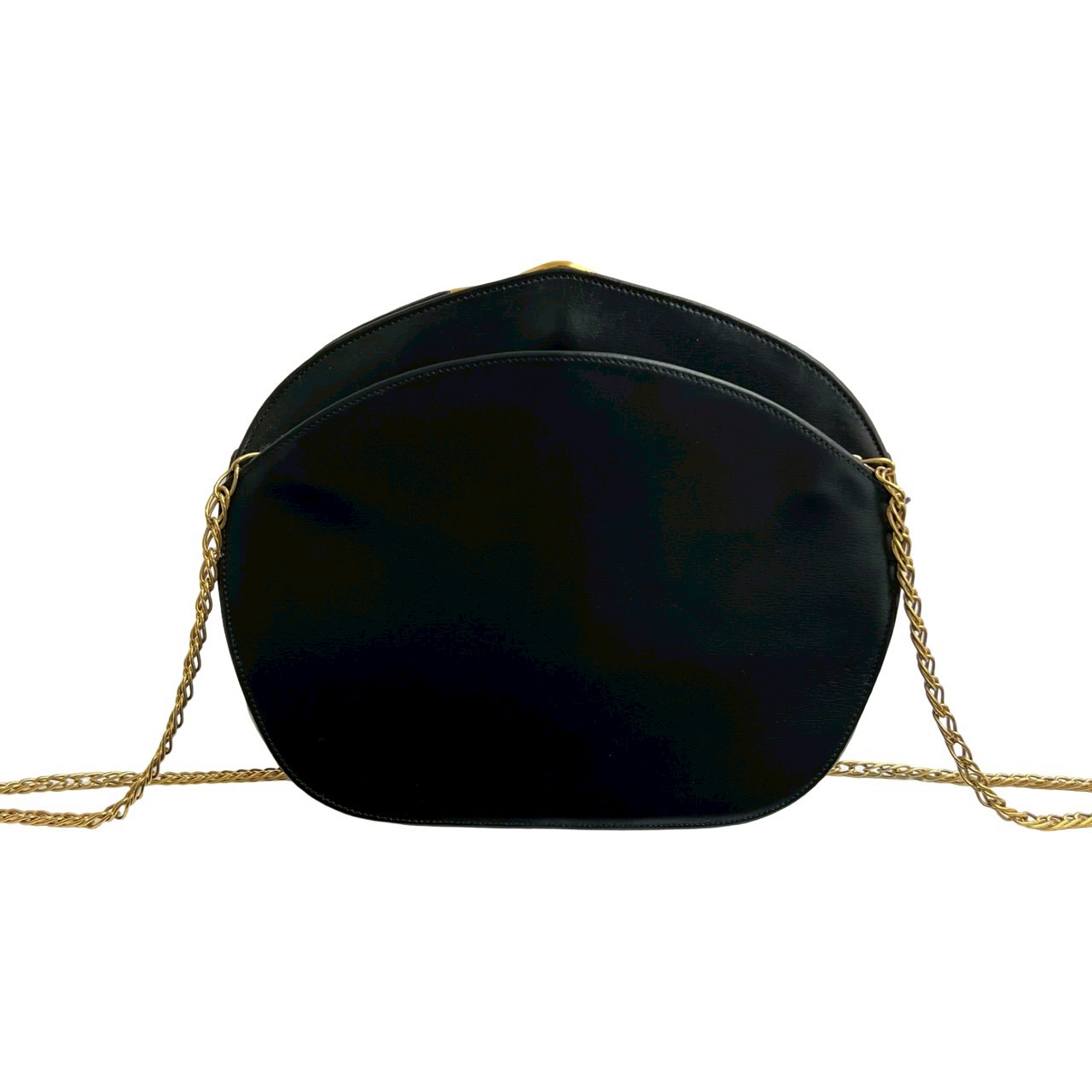CARTIER Sapphire line Shoulder Bag leather Navy 39262 | eBay